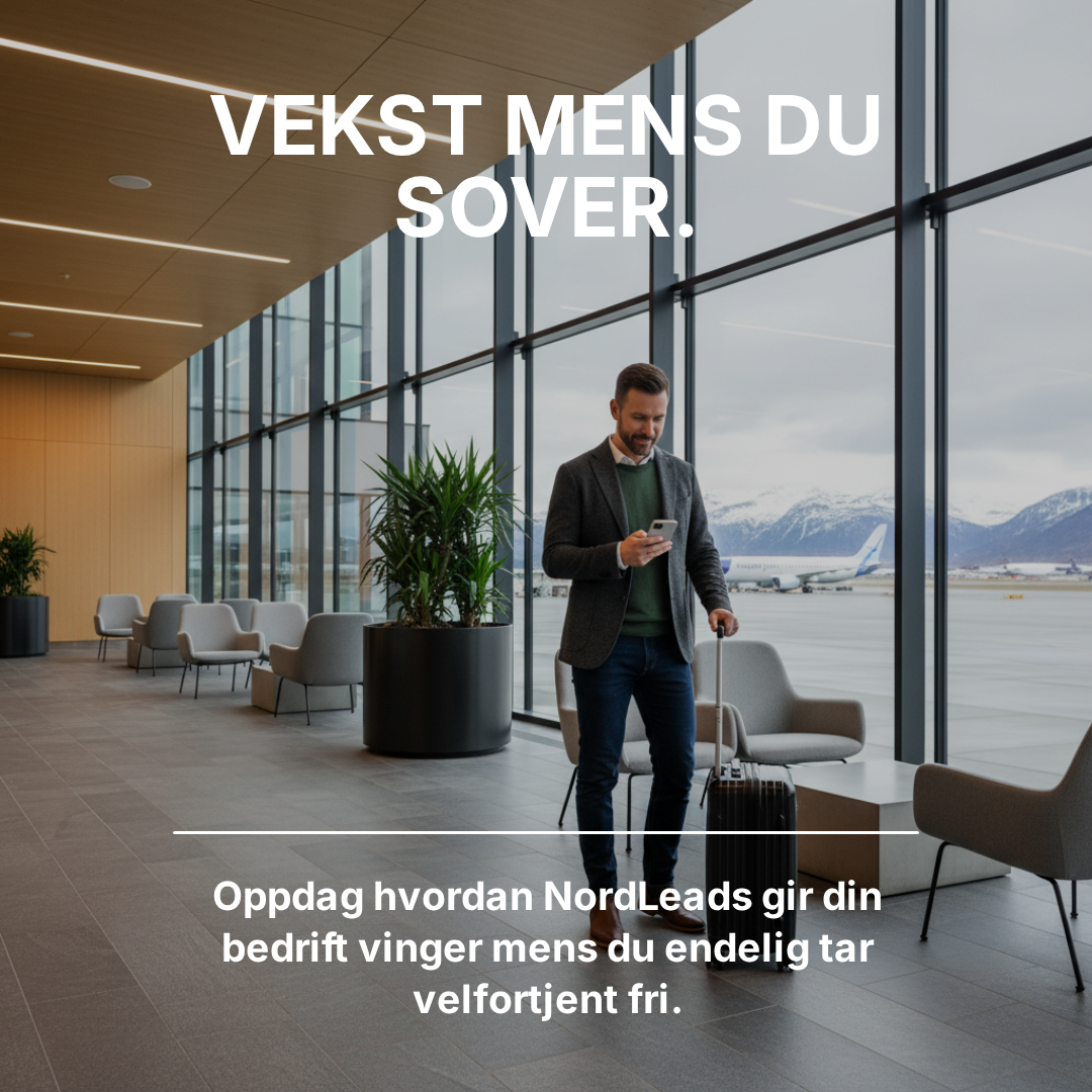 Illustrasjon: oversikt over leads og aktivitet i NordLeads